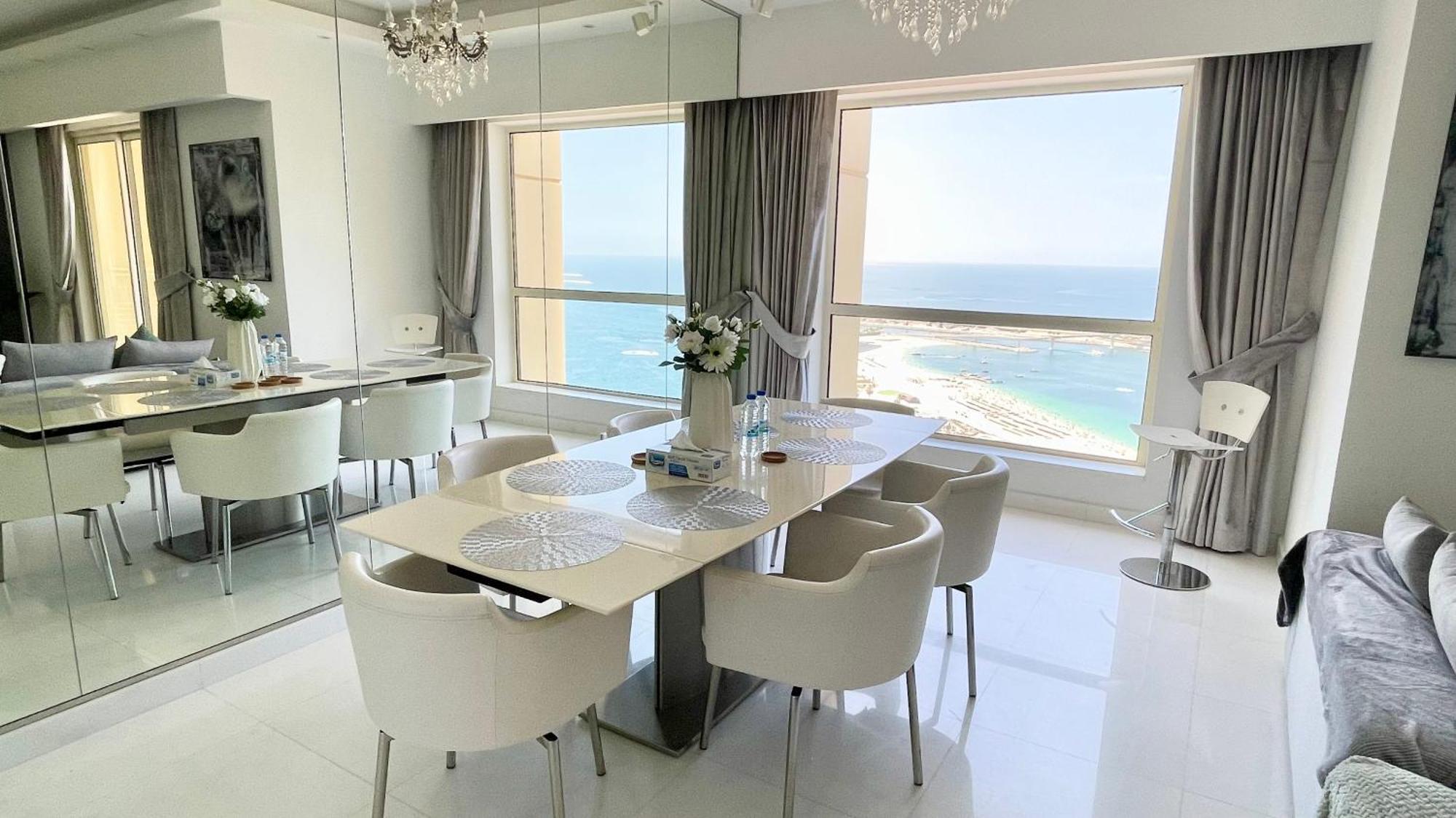 Jbr Beachfront Luxe Apartment All Rooms Sea Facing Dubai Ngoại thất bức ảnh